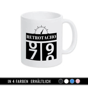 Tasse zum 70. Geburtstag - Retro Tacho Geschenke