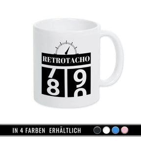 Tasse zum 80. Geburtstag - Retro Tacho Geschenke