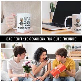 Tasse 20 Na und! Sei Möve und scheiß drauf Geschenke