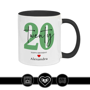 Personalisierte Tasse - 20 Twenty Geschenke