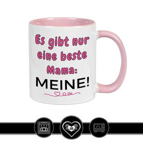 Tasse Es gibt nur eine beste Mama: MEINE! - Druckerino