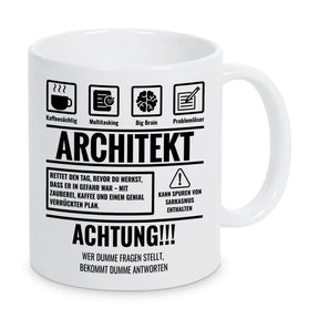 Tasse Sarkasmus Architekt - Druckerino
