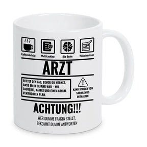 Tasse Sarkasmus Arzt - Druckerino