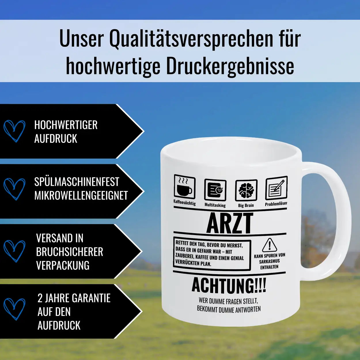 Tasse Sarkasmus Arzt - Druckerino