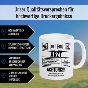 Tasse Sarkasmus Arzt - Druckerino