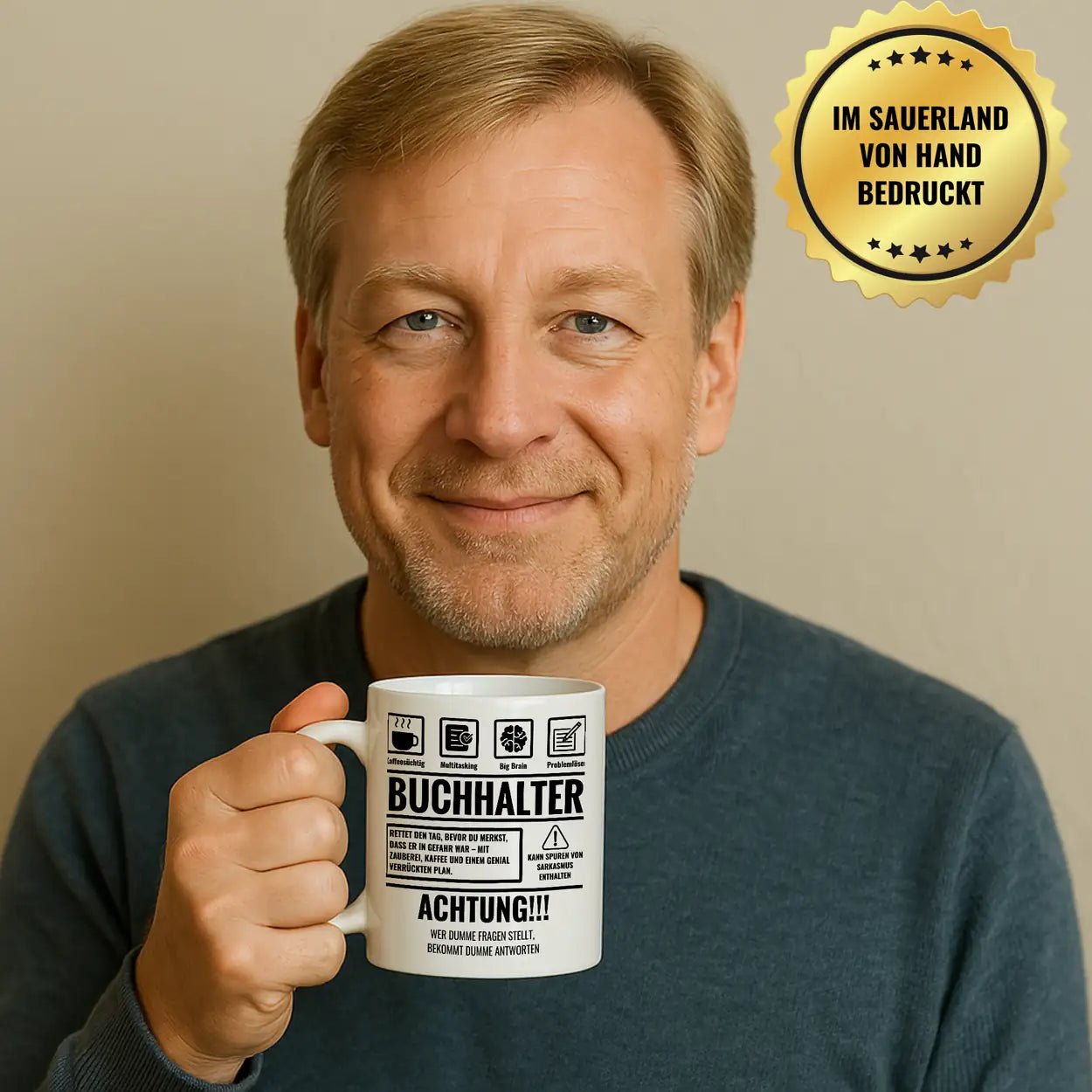 Tasse Sarkasmus Buchhalter - Druckerino