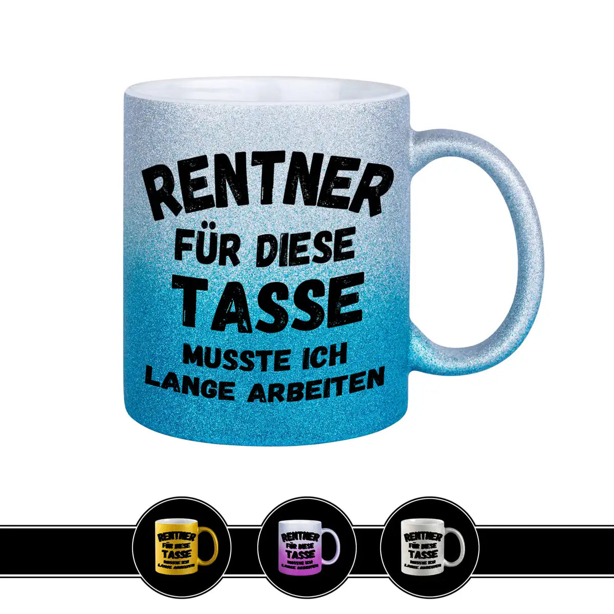 Tasse Für diese Tasse musste ich lange arbeiten - Druckerino