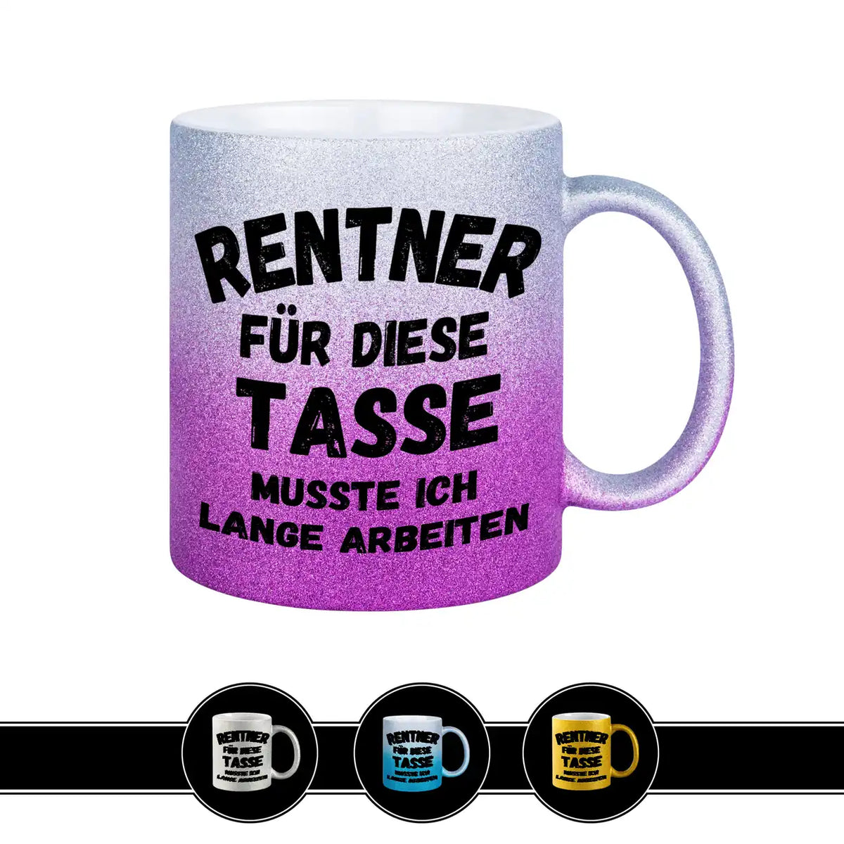 Tasse Für diese Tasse musste ich lange arbeiten - Druckerino