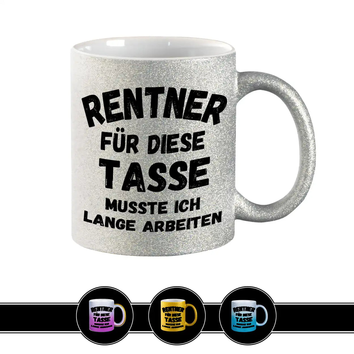 Tasse Für diese Tasse musste ich lange arbeiten - Druckerino