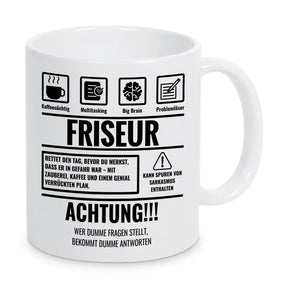 Tasse Sarkasmus Friseur - Druckerino