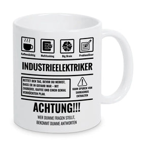 Tasse Sarkasmus Industrieelektriker - Druckerino