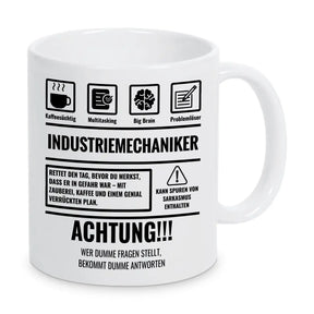 Tasse Sarkasmus Industriemechaniker - Druckerino