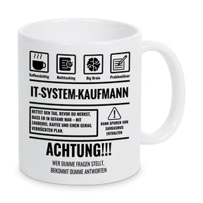 Tasse Sarkasmus It Systemkaufmann - Druckerino