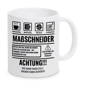 Tasse Sarkasmus Maßschneider - Druckerino