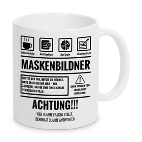 Tasse Sarkasmus Maskenbildner - Druckerino