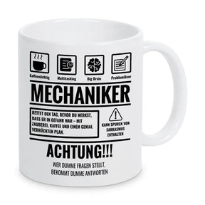 Tasse Sarkasmus Mechaniker - Druckerino