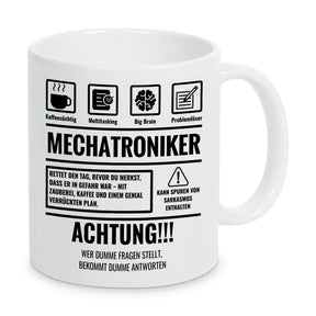 Tasse Sarkasmus Mechatroniker - Druckerino