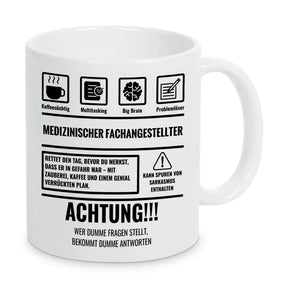 Tasse Sarkasmus Medizinischer Fachangestellter - Druckerino
