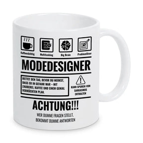 Tasse Sarkasmus Modedesigner - Druckerino
