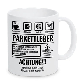 Tasse Sarkasmus Parkettleger - Druckerino
