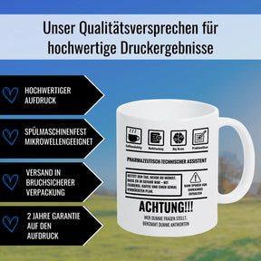 Tasse Sarkasmus Pharmazeutisch Technischer Assistent - Druckerino