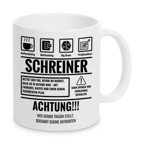 Tasse Sarkasmus Schreiner - Druckerino