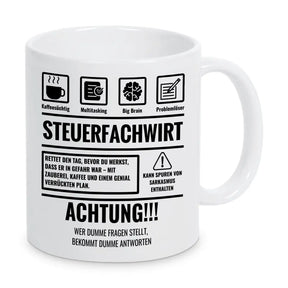 Tasse Sarkasmus Steuerfachwirt - Druckerino