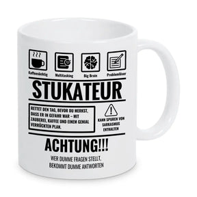 Tasse Sarkasmus Stukateur - Druckerino