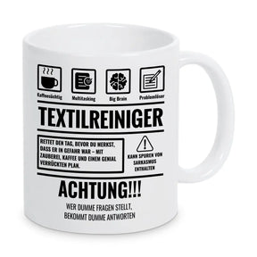 Tasse Sarkasmus Textilreiniger - Druckerino