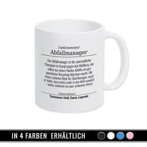 Tasse für Abfallmanager - Druckerino