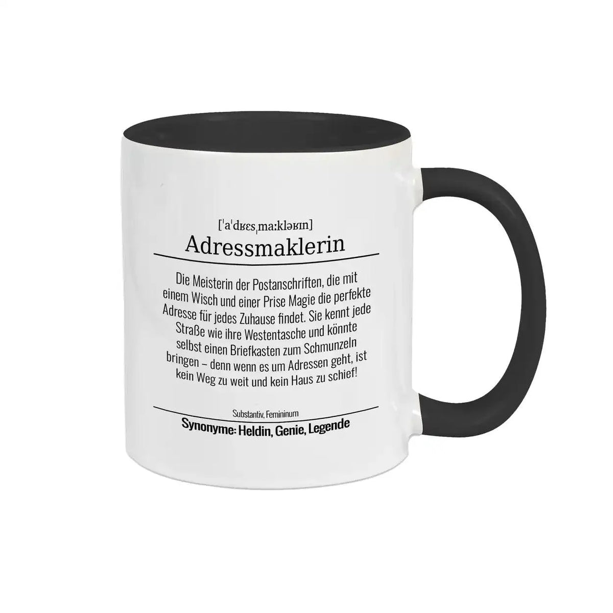 Tasse für Adressmaklerin - Druckerino