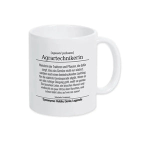Tasse für Agrartechnikerin - Druckerino
