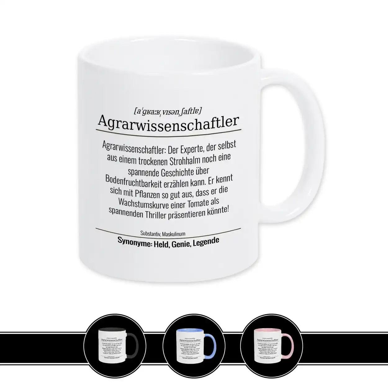 Tasse für Agrarwissenschaftler - Druckerino