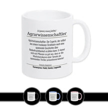 Tasse für Agrarwissenschaftler - Druckerino