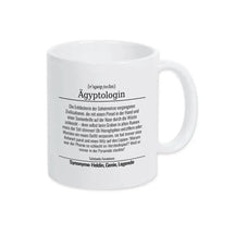 Tasse für Ägyptologin - Druckerino