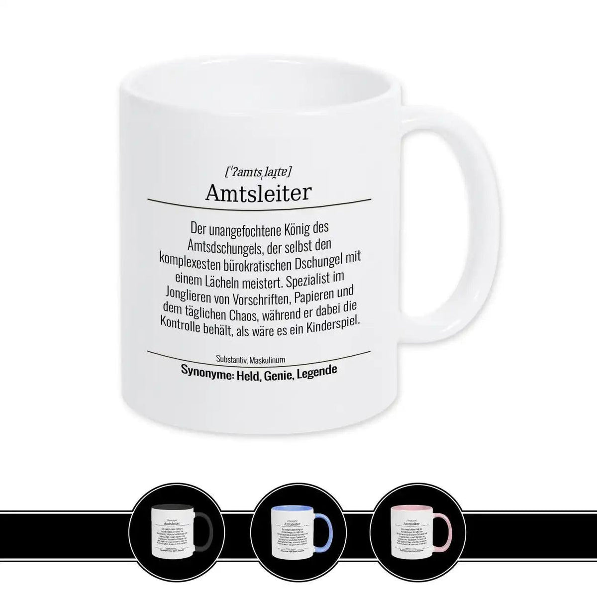 Tasse für Amtsleiter - Druckerino