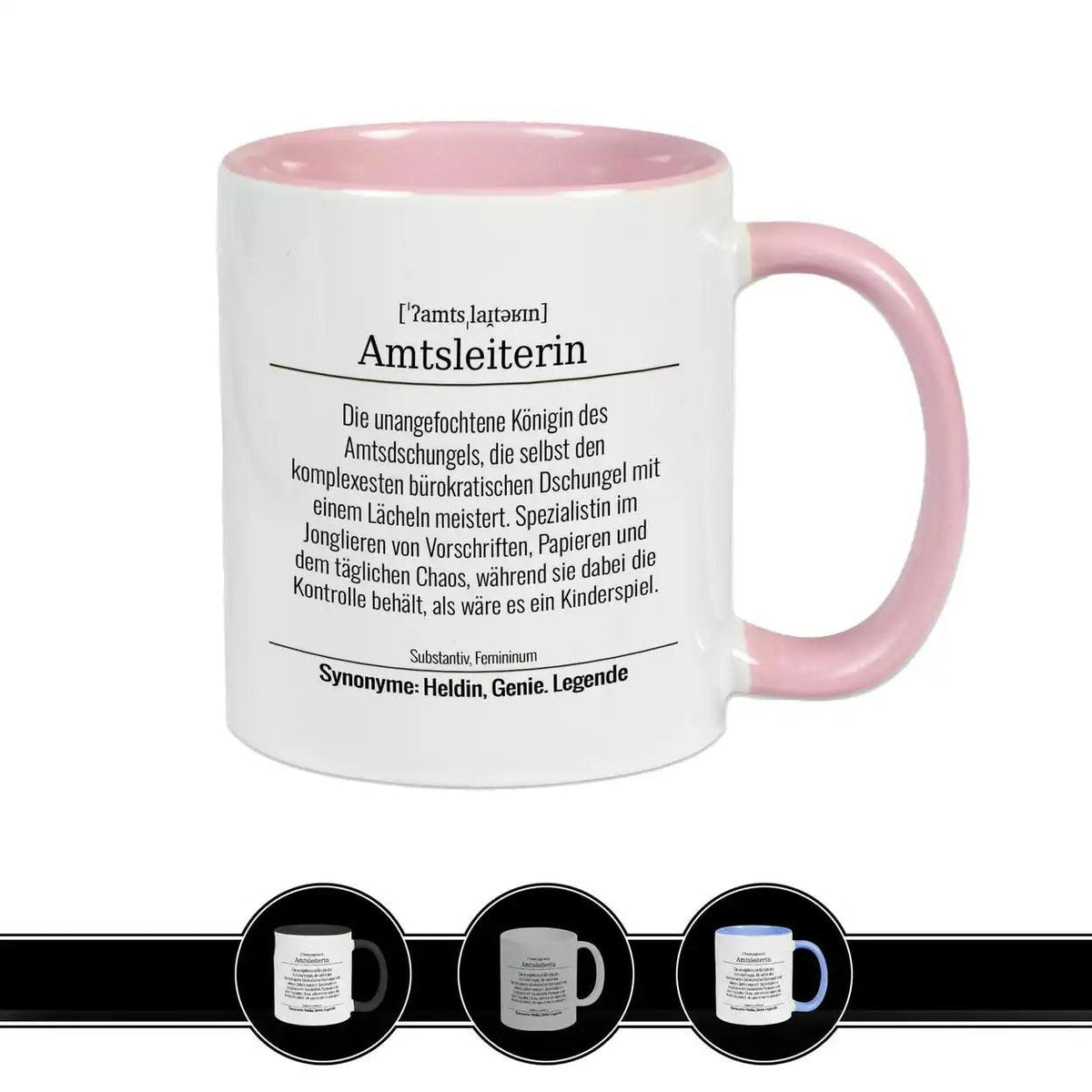 Tasse für Amtsleiterin - Druckerino