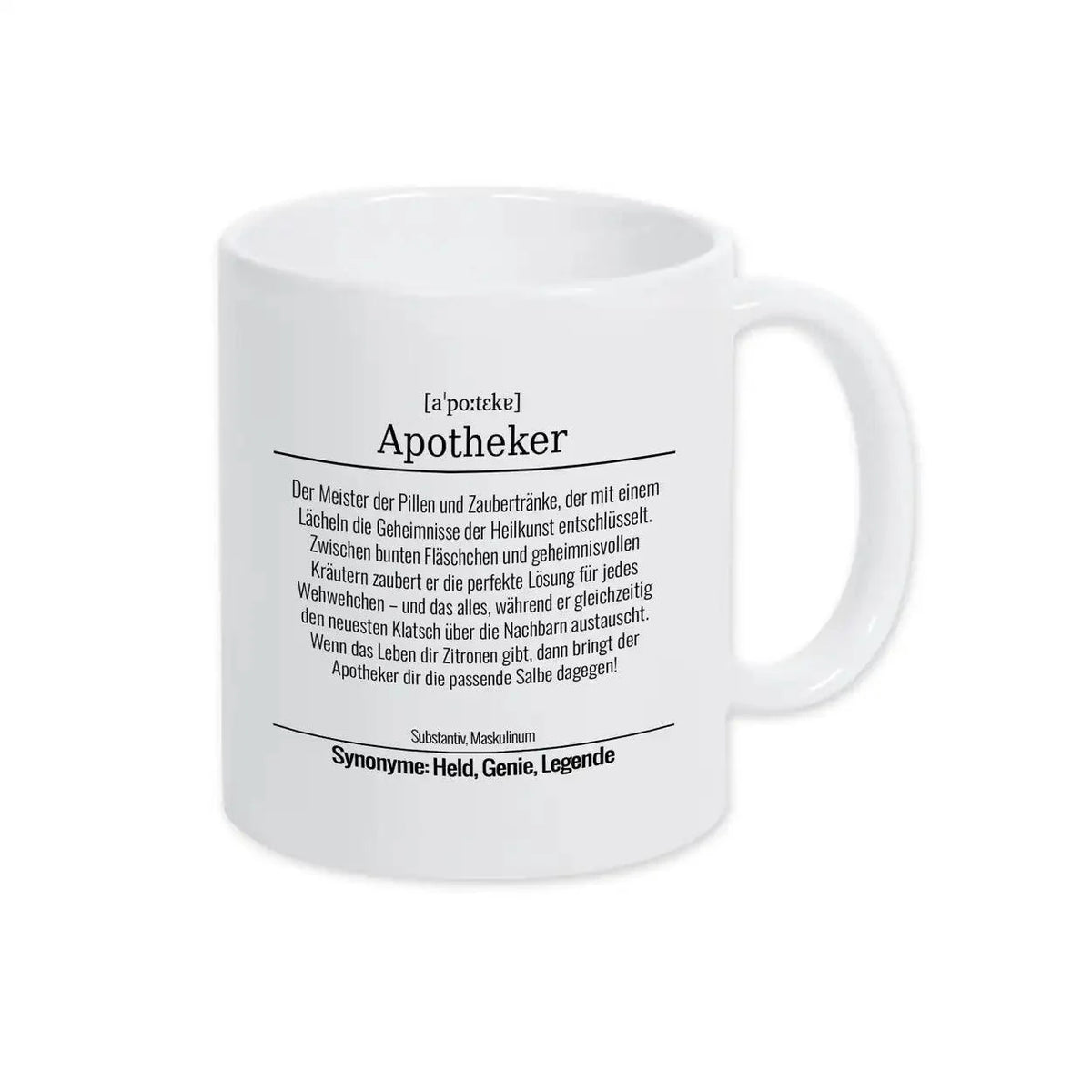 Tasse für Apotheker - Druckerino