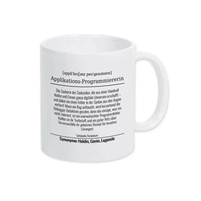 Tasse für Applikations-Programmiererin - Druckerino