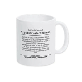 Tasse für Applikationstechnikerin - Druckerino