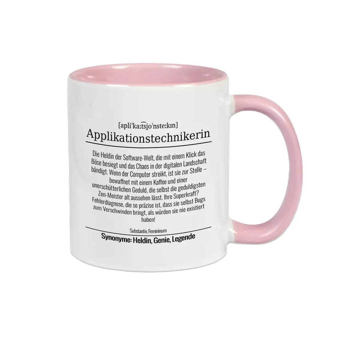 Tasse für Applikationstechnikerin - Druckerino