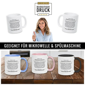 Tasse für Arbeitsrechtlerin - Druckerino