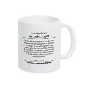 Tasse für Astrobiologin - Druckerino