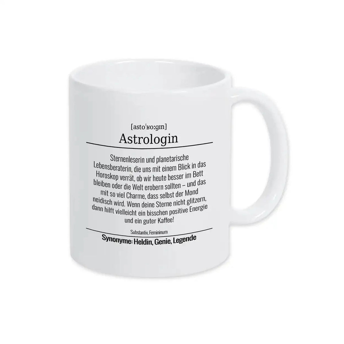 Tasse für Astrologin - Druckerino