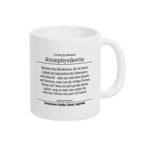 Tasse für Atomphysikerin - Druckerino