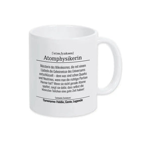 Tasse für Atomphysikerin - Druckerino