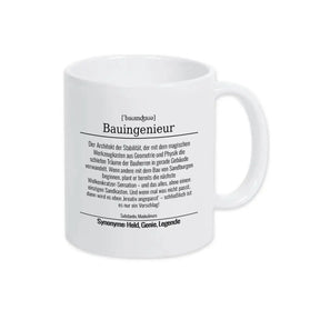 Tasse für Bauingenieur - Druckerino