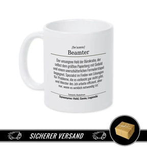 Tasse für Beamter - Druckerino