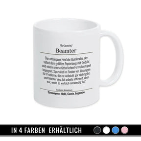 Tasse für Beamter - Druckerino