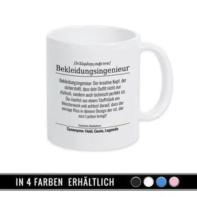 Tasse für Bekleidungsingenieur - Druckerino